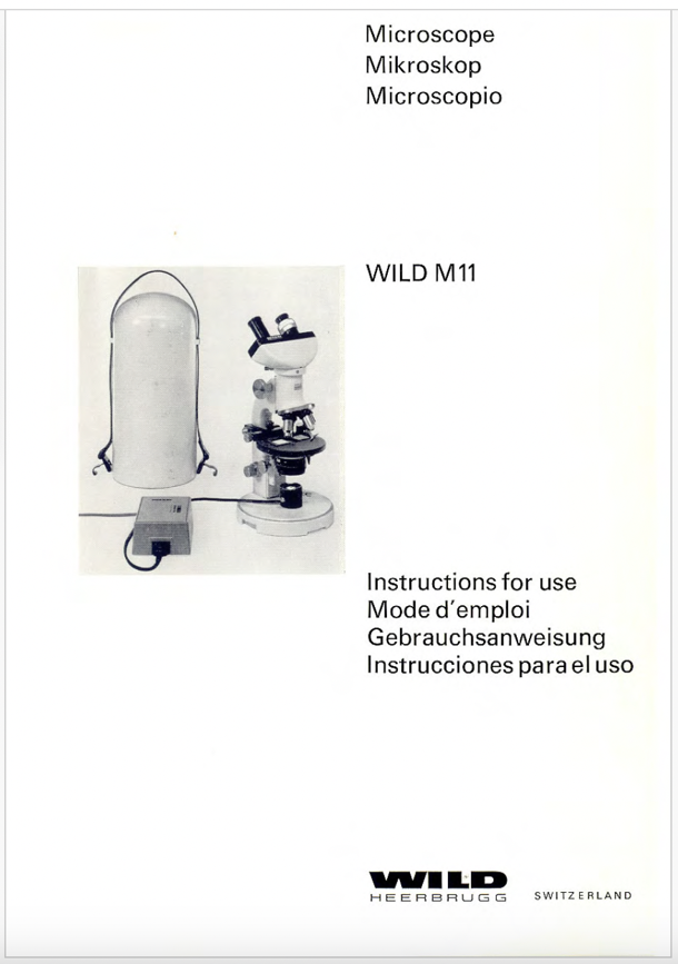 A manual of a microscope
Description automatically generated
