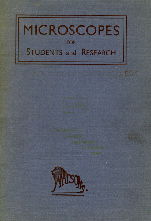 A blue book with red writing
Description automatically generated