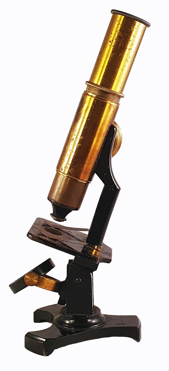Microscope 272 ( assigned to Deyrolle; c . 1900)